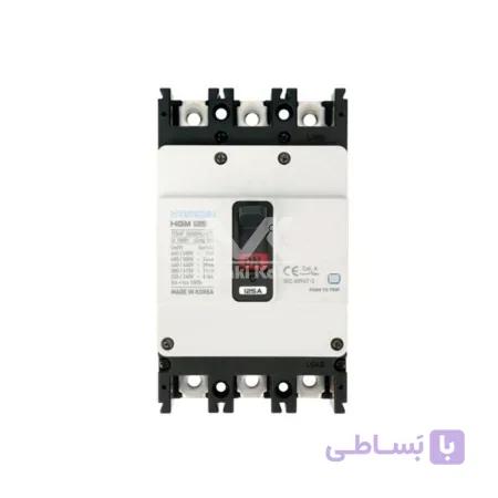 کلید اتوماتیک کمپکت 125 آمپر هیوندایی