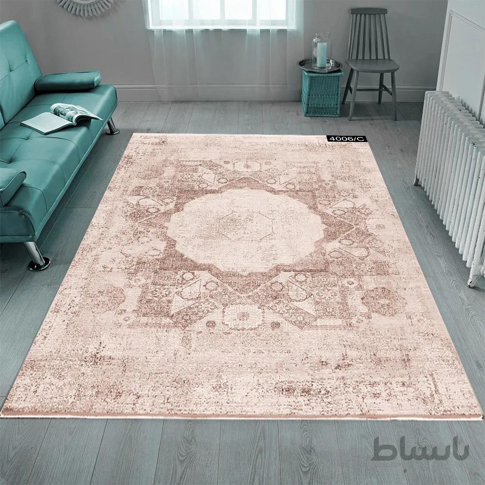 روفرشی کشدوز مخمل ترک کد 4006 سایز 350*250 سانتی متر ( 9متری )