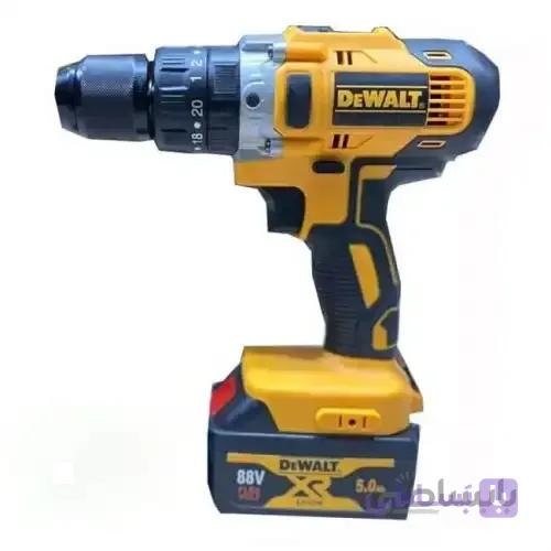 دریل شارژی دیوالت 88 ولت مدل DEWALT DRILL 88V FLIX VOLT