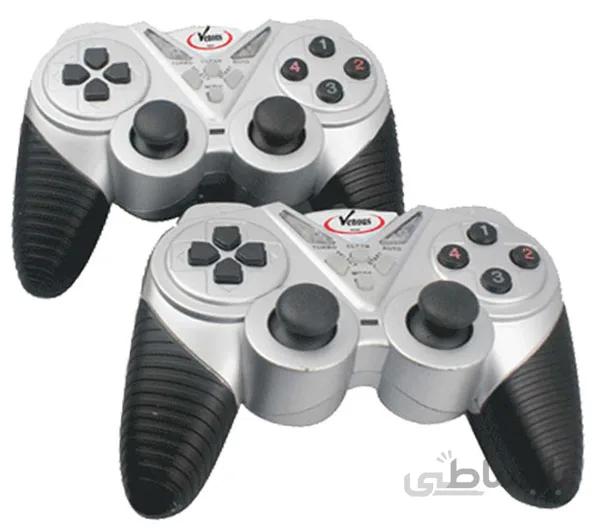 دسته بازی دوبل ونوس مدل PV-G222 ا Venous PV-G222 Double Gamepad