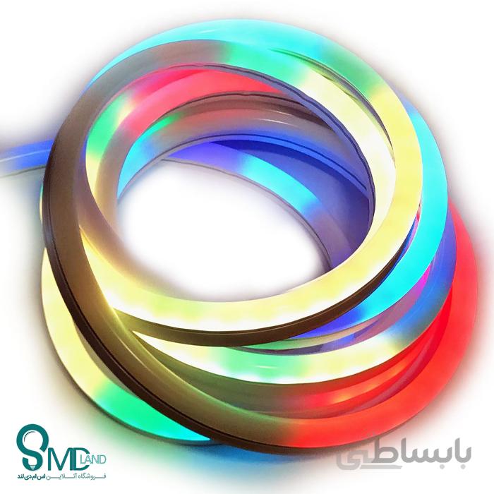 نئون فلکسی فول کالر 12 ولت
