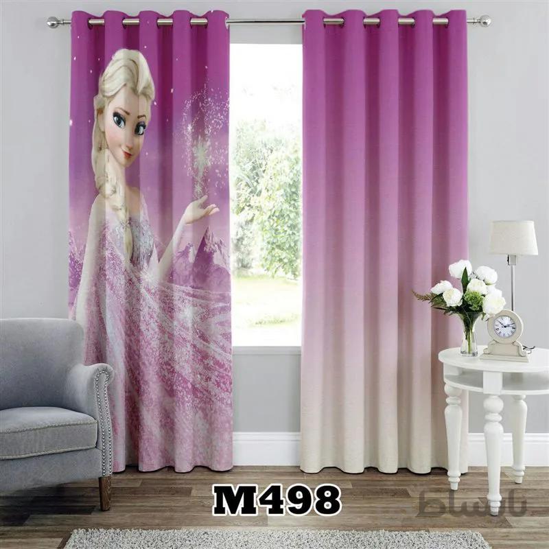 پرده پانچی کد 3d-M-498 طرح انیمیشن السا