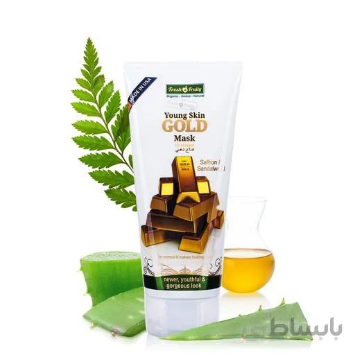 ماسک جوان کننده پوست طلا فرش اند فروتی حجم 150 میلی لیتر
