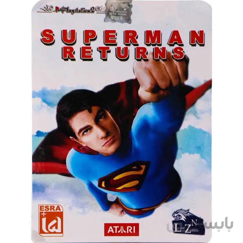 بازی Superman Returns مخصوص PS2 ا Superman Returns Ps2