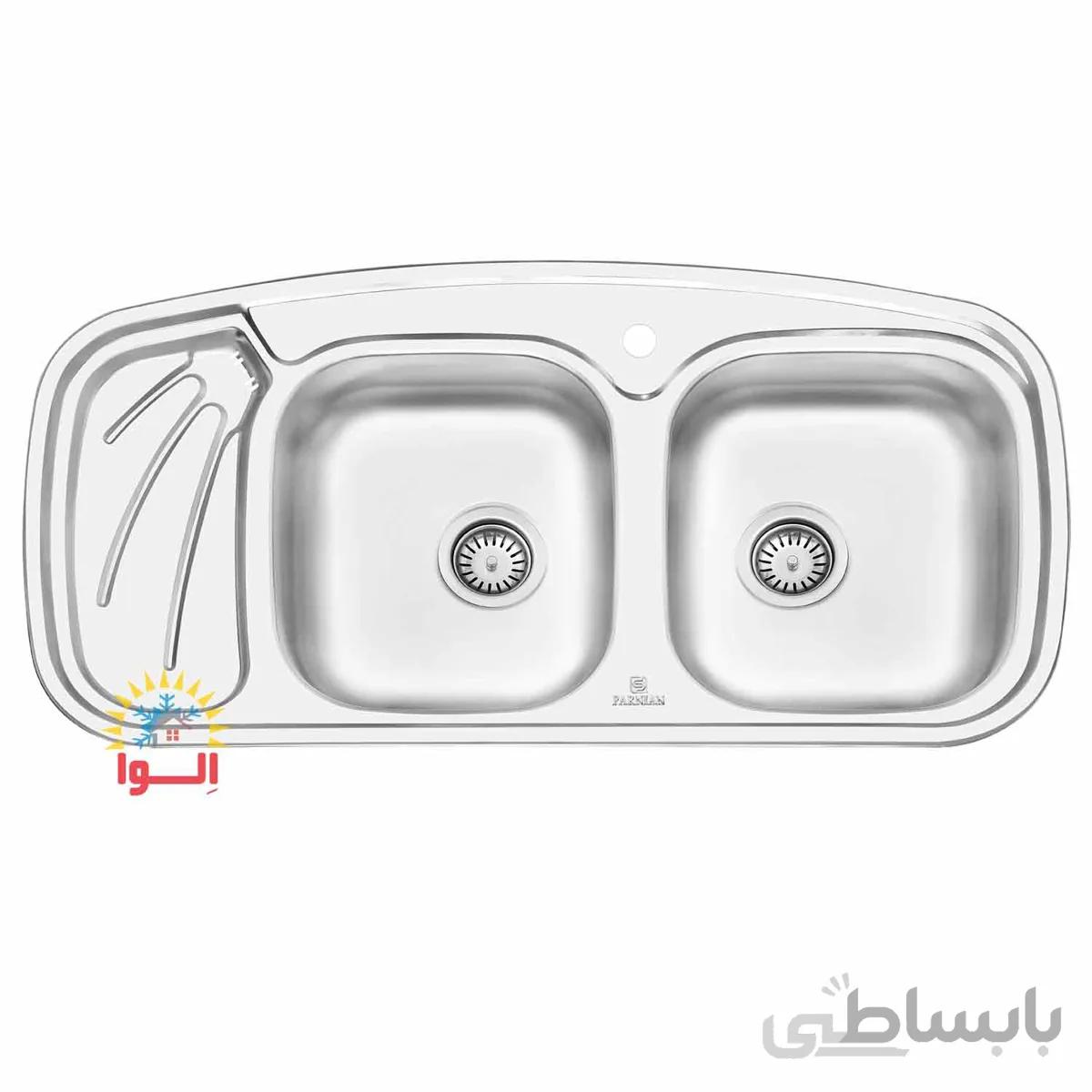 سینک پرنیان استیل مدل PS2205 توکار