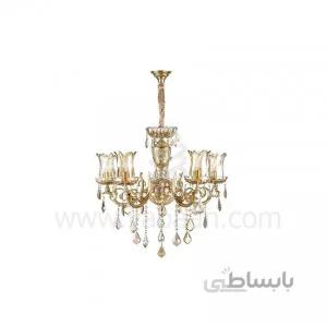 لوستر چشمه نور 6 شعله کد2768