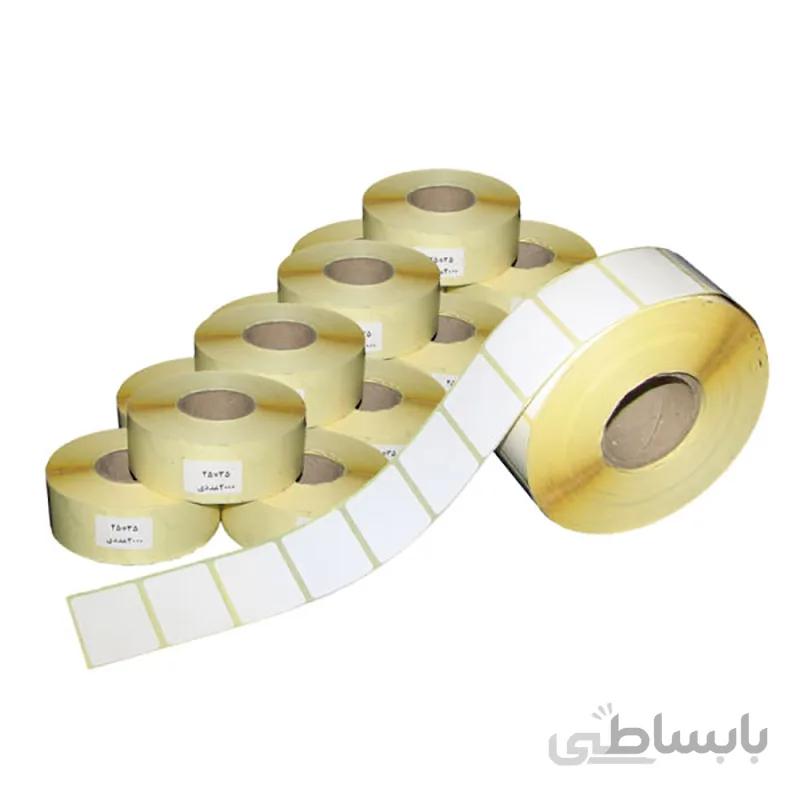 لیبل کاغذی 45*15 دو ردیفه