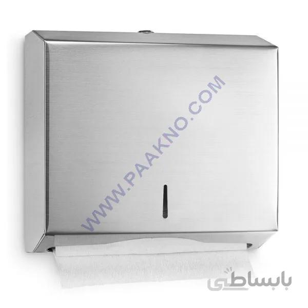مخزن دستمال کاغذی استیل مات A40