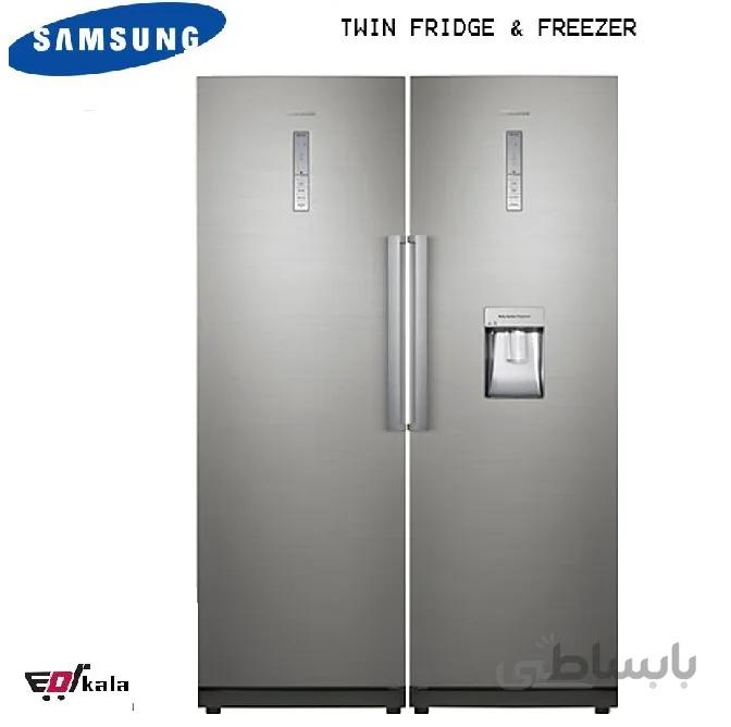 یخچال فریزر دو قلو سامسونگ مدل RZ32 / RR39 ا SAMSUNG Refrigerators RZ32/RR39 کد 340838