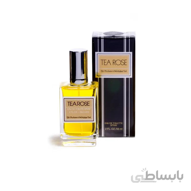 عطر ادکلن تی رز تیروز اصلی آمریکایی 56 میل سایز بزرگ Tea Rose 56 mil