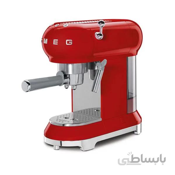 اسپرسو ساز اسمگ مدل ECF01 رنگ قرمز
