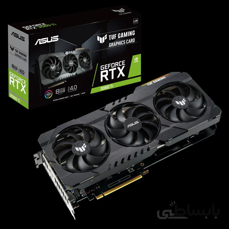 کارت گرافیک ایسوس TUF RTX3060TI O8G V2 GAMING ا ASUS TUF RTX3060TI O8G V2 GAMING Graphics Card