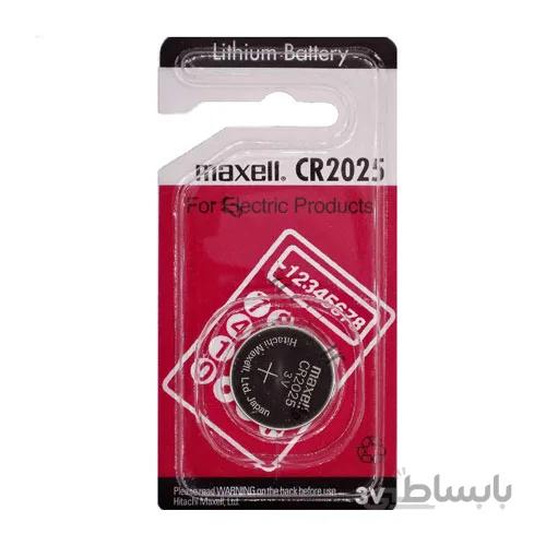 باتری سکه ای مکسل مدل CR2025 بسته 1 عددی ا Maxell Lithium CR2025 minicell Pack Of 1