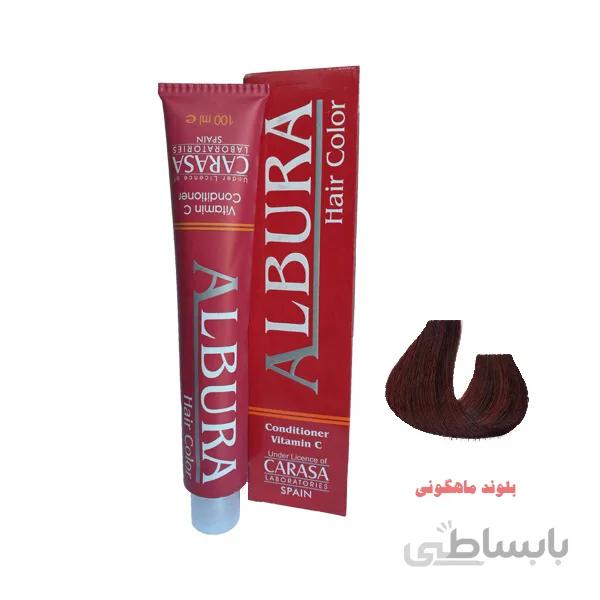 رنگ مو البورا 6.5 بلوند ماهاگونی