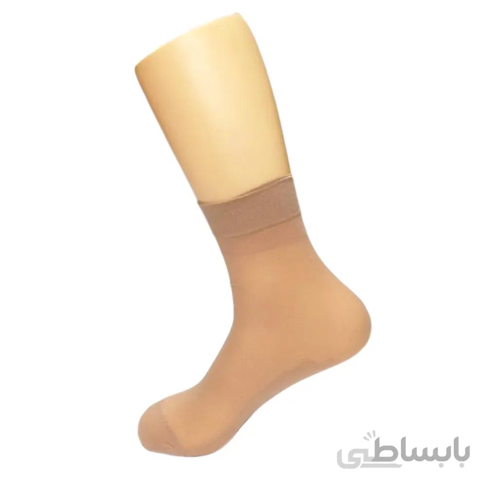 جوراب مچی نیمه ضخیم 1/40 کفه دار زنانه