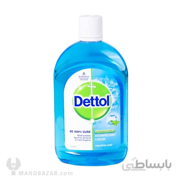 مایع ضدعفونی کننده دتول نعنایی Dettol : حجم 500 میلی لیتر