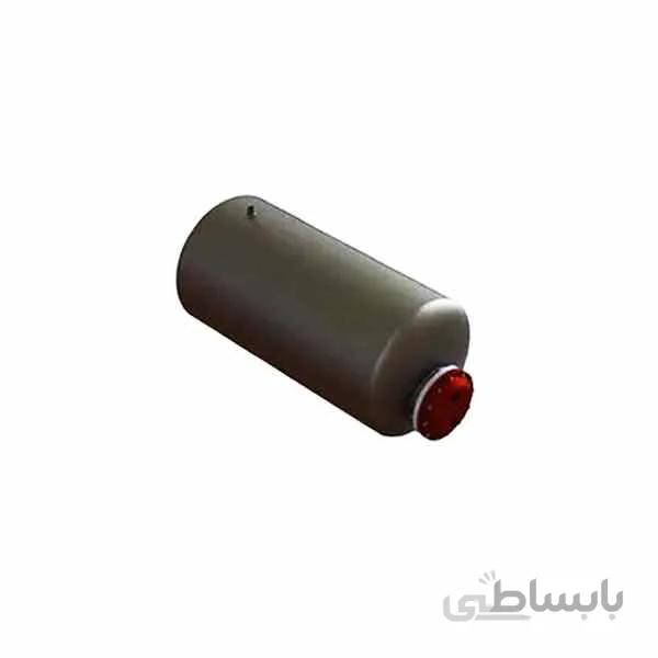 منبع کویل دار 200 لیتری افقی با ورق 6