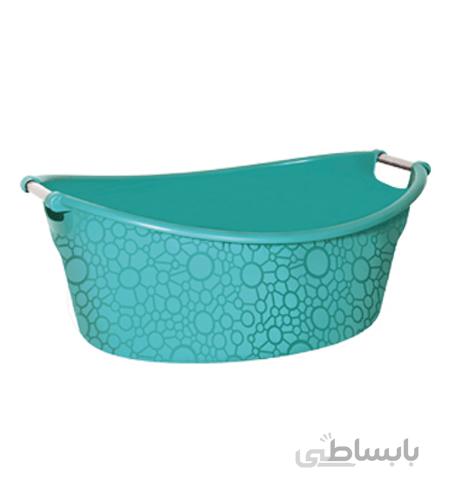 لگن بیضی دسته استیل بزرگ لیمون Limon کد ۱۵۴۲