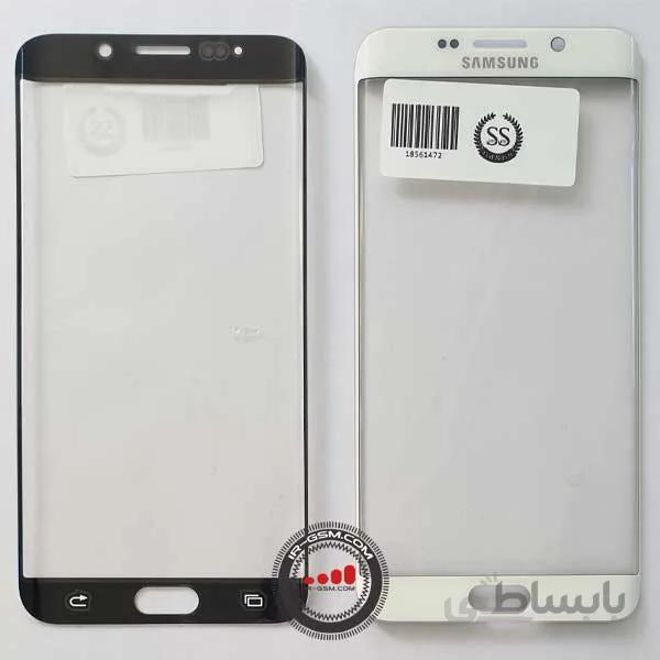 گلس تعمیراتی سامسونگ سفید Glass Samsung Galaxy S6 EDGE PLUS G928 WHITE