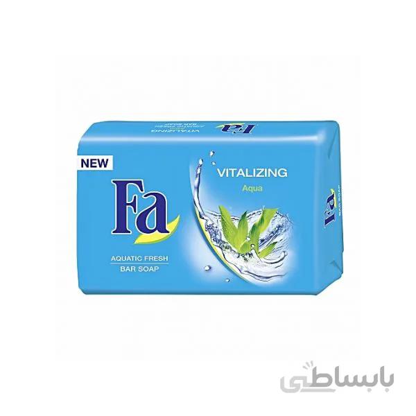 صابون فا ۱۷۵ گرم – همراه با خواص آلوئه ورا و رایحه تازه آبزی – صابون مخصوص مراقبت از پوست – Fa Vitalizing Aqua