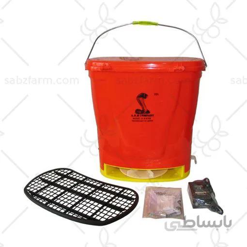 کودپاش و بذرپاش شارژی 20 کیلویی برند کبری