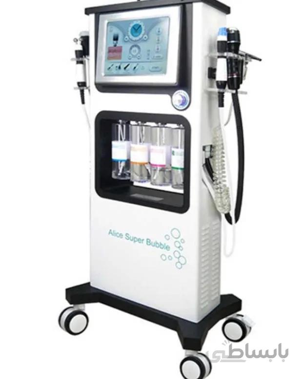 دستگاه سوپرفیشیال اکسیژنو 7 هندپیس فوق حرفه ای ا 7in1 Oxygeno Super Facial Skin Care Professional