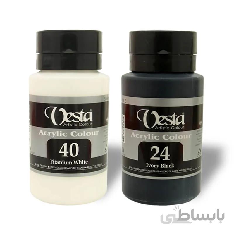 رنگ اكريليك 1000ml وستا