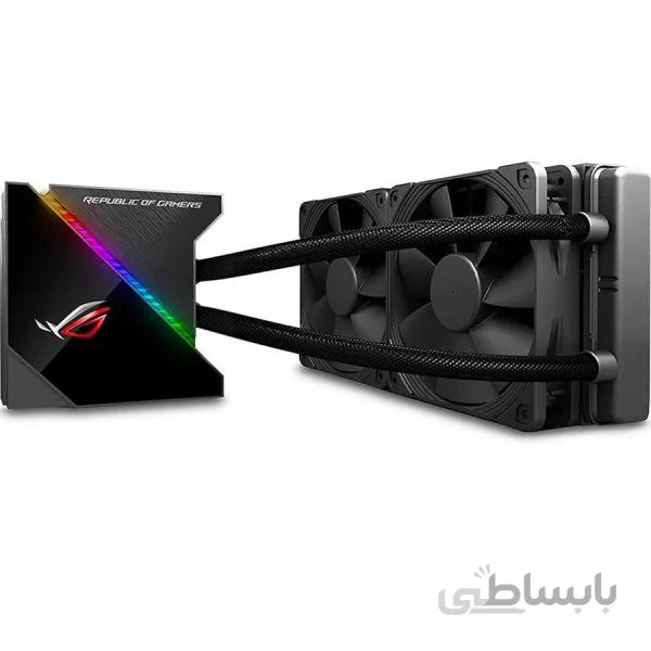 خنک کننده پردازنده ایسوس مدل ROG RYUJIN 240 ا فن پردازنده ایسوس ROG RYUJIN 240 RGB All-in-One Liquid CPU Cooler
