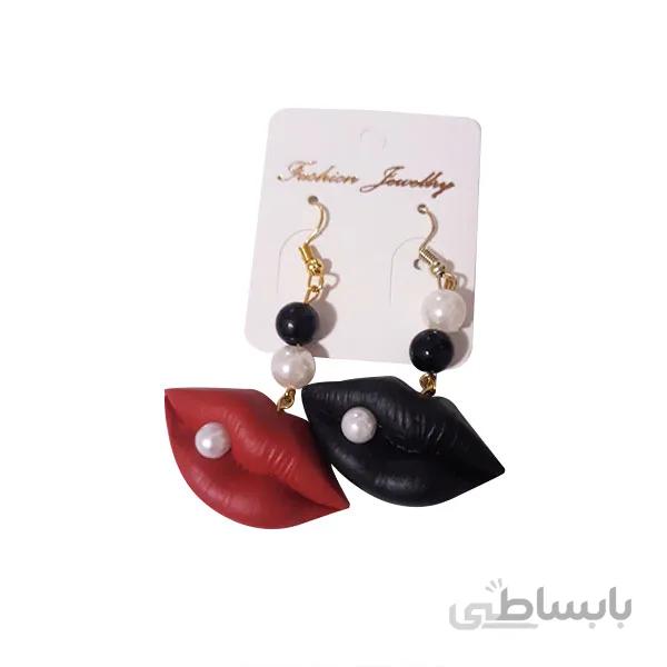 گوشواره طرح لب