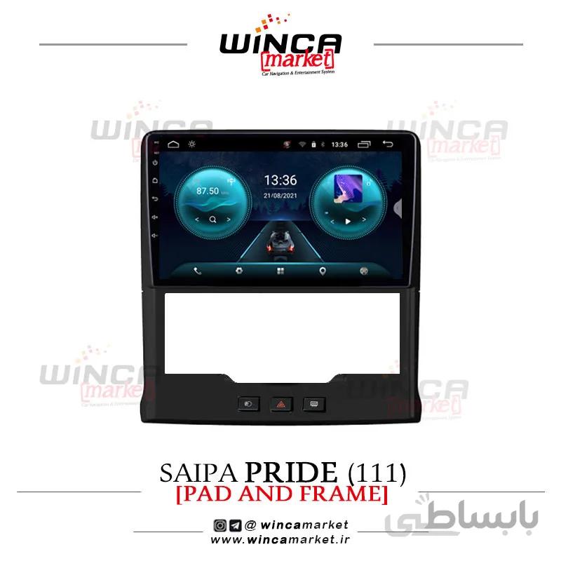 مانیتور فابریک اندروید پراید 111 سری اس S400 پلاس وینکا WINCA مدل RS855