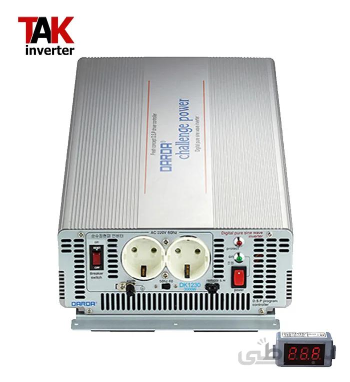 اینورتر خورشیدی سینوسی 3000 وات 24 ولت Darda ( کره جنوبی ) DK-2430 ا inverter solar 3000 watt darda 24v