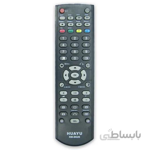 کنترل تلویزیون ال ای دی LED هیتاچی مدل RM-D626 (مادر-HUAYU)