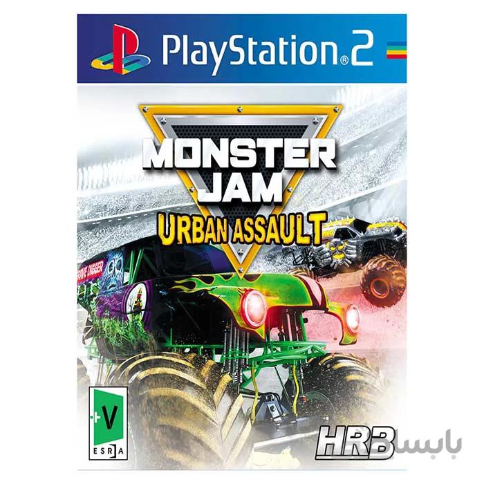 بازی Monster Jam Urban Assault مخصوص PS2 ا Monster Jam Urban Assault PS2 Game