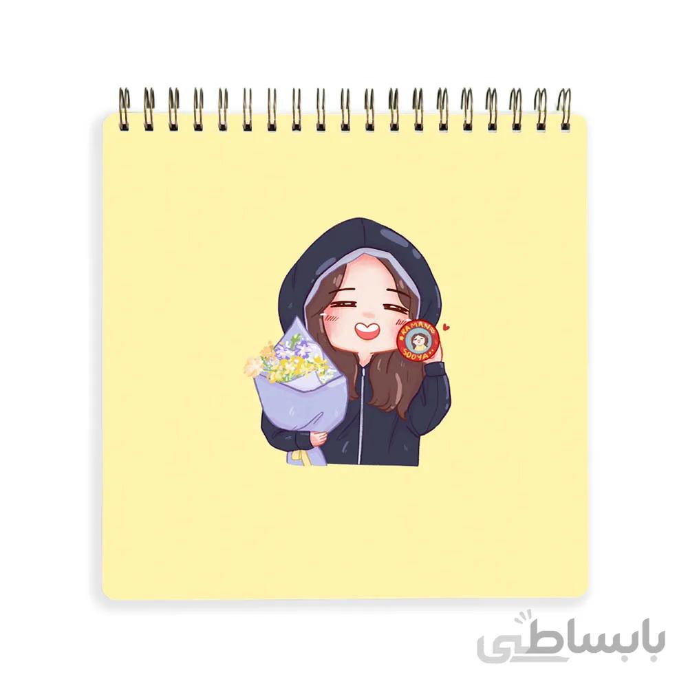 دفترچه يادداشت black pink کد 10100220