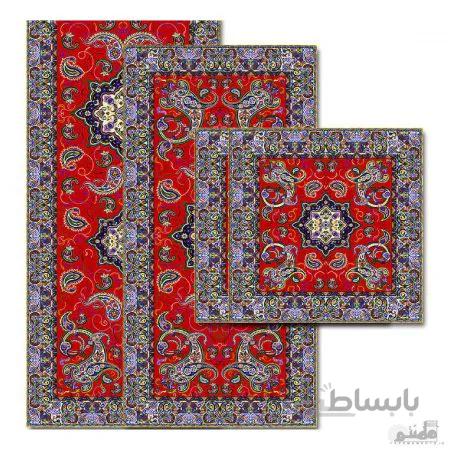 سری چهار تکه ترمه طرح شاهکار کد 901