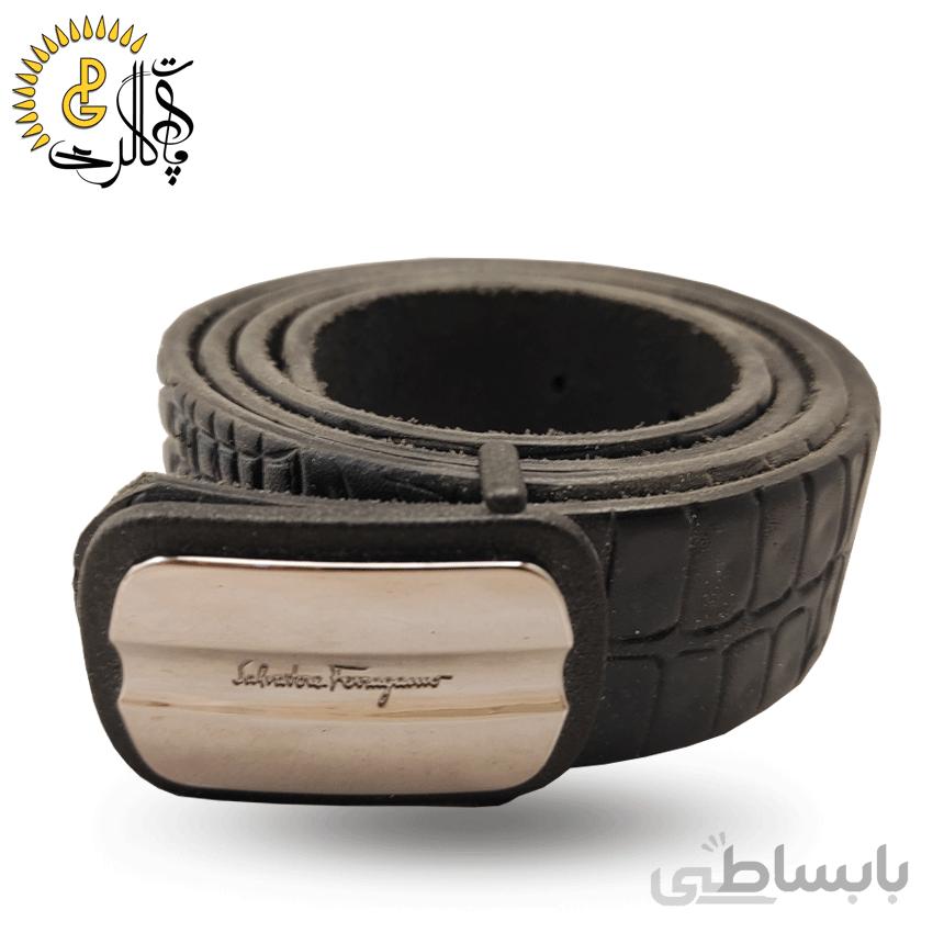 کمربند مردانه چرم کد 0614