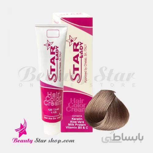 رنگ موی بلوند خاکستری شماره 7.1 استارليدی حجم 120 ميلی لیتر