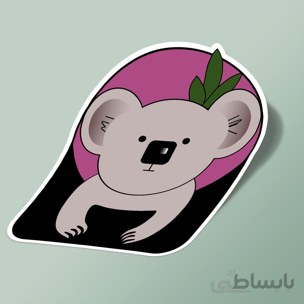 استیکر Cute koala