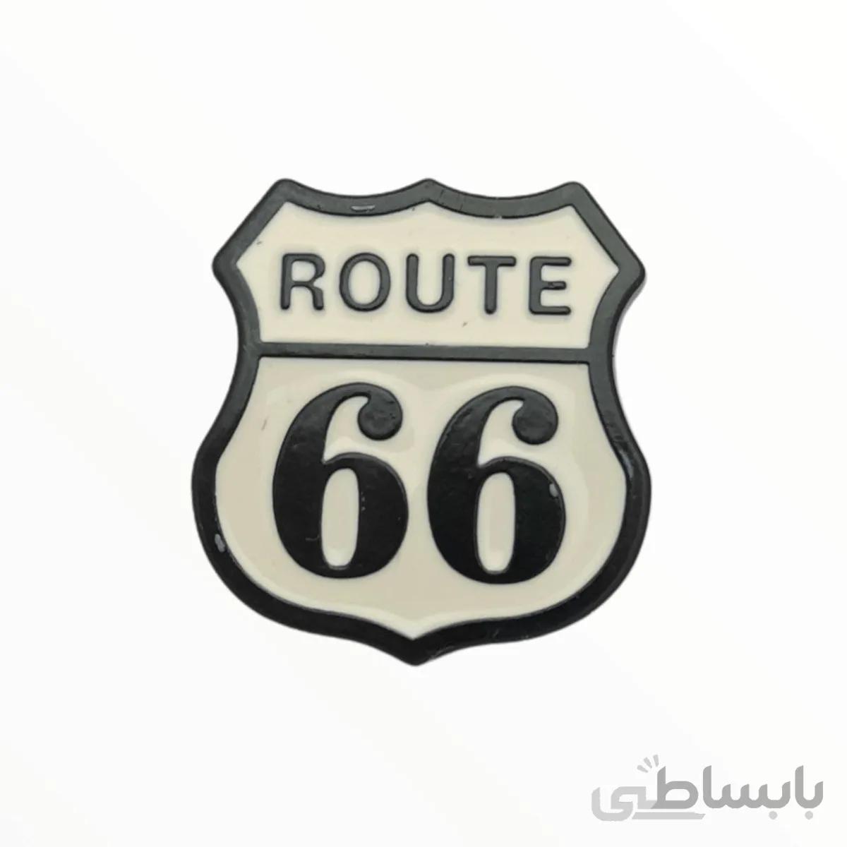سنجاق سینه طرح Route 66