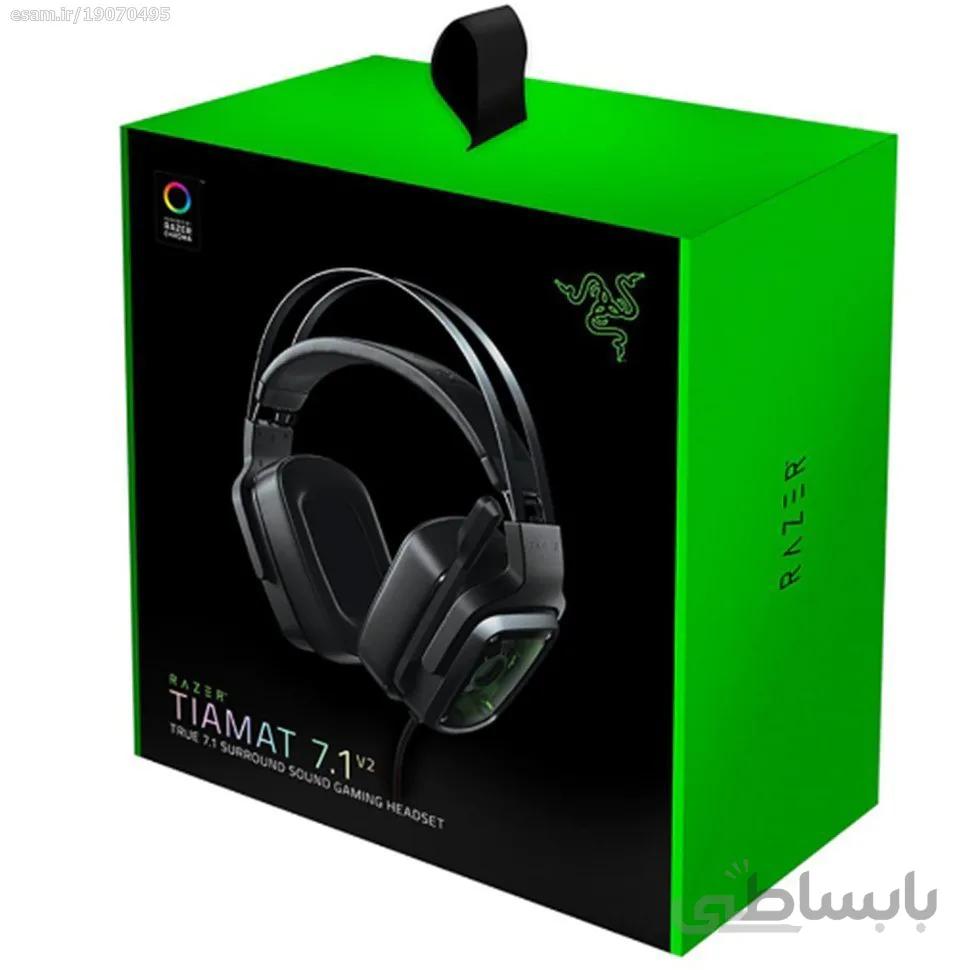 هدست گیمینگ ریزر مدل TIAMAT 7.1 V2 ا Razer Tiamat 7.1 Surround Sound Gaming Headset