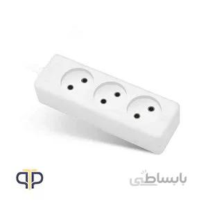 3 خانه ساده بدون کابل و کلید با مغزی پلی آمید پارت الکتریک