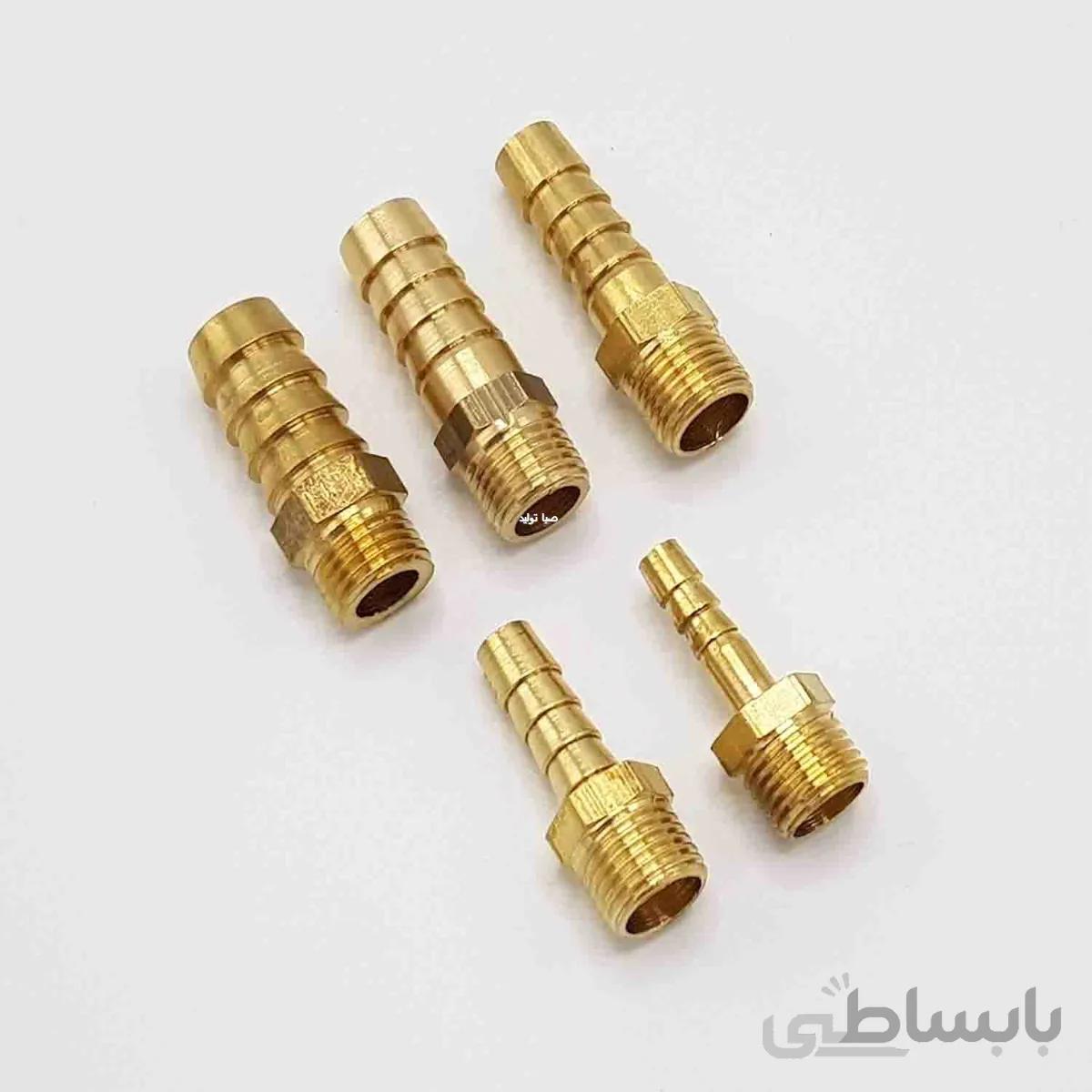 سرشیلنگی 1/4 به 6 برنجی