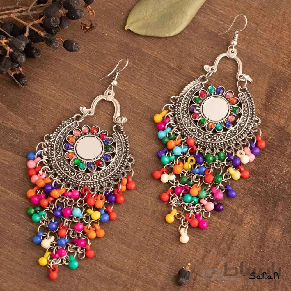 گوشواره رنگی