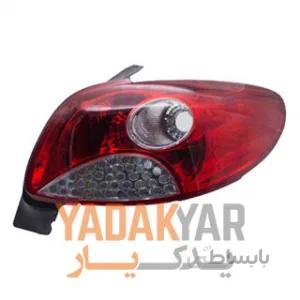 چراغ قدیم پژو 207 عقب راست مدرن