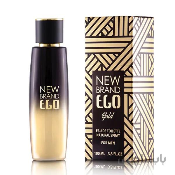 ادو توایلت مردانه نیو برند مدل اگو گلد حجم 100 میلی لیتر ا NEW BRAND Ego Gold Eau De Toilette For Men 100ml