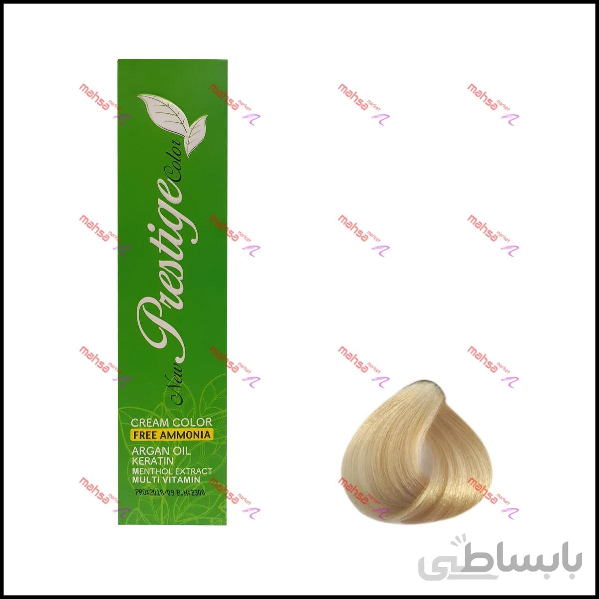 رنگ موی گیاهی پرستیژ سری ترکیبی مدل حصیری P1