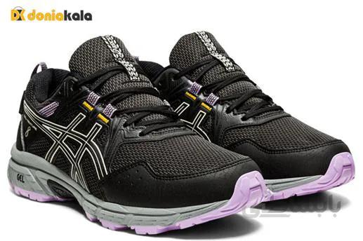 کفش آسیکس اورجینال پیاده روی/ ورزشی / ضد آب / مدل ژل وانتور واترپروف Asics Gel Venture 8 Waterproof 1012A707-002 ا Original walking and sports shoes Asics Gel Venture 8 Waterproof 1012A707-002