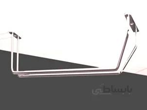 رک تک ریلی جای گیلاس زیر کابین هوایی رنگ کروم فانتونی G093