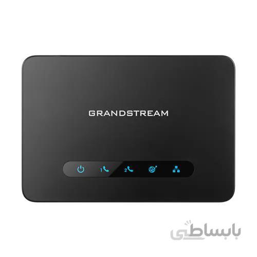 مبدل تلفن آی پی به آنالوگ (FXS) گرنداستریم Grandstream HT812 ا Grandstream HT812 IP to Analog (FXS) Telephone Converter