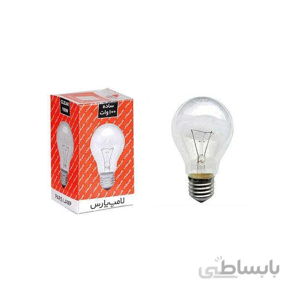 لامپ 100 وات رشته ای پارس شهاب